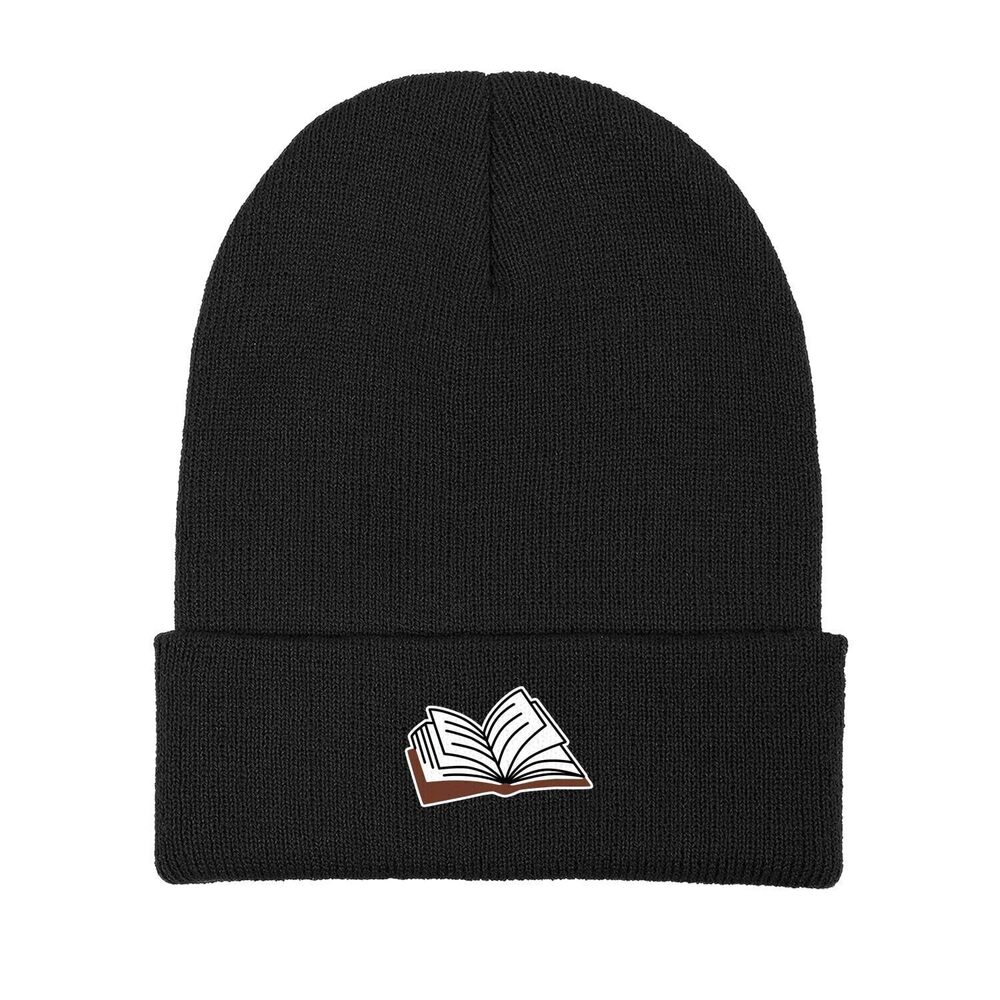 1946 Black Beanie Funny Unisex Knitted Hats Winter Soft Graphic Knit Hat